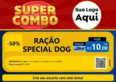 Modelo de Cartaz para Cartaz A4 Horizontal