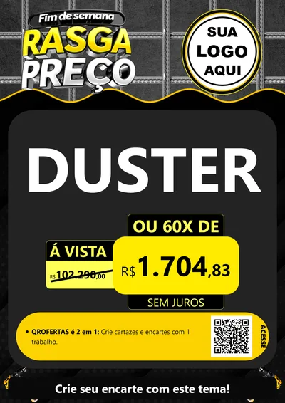 Modelo de Cartaz para Cartaz A4 Vertical