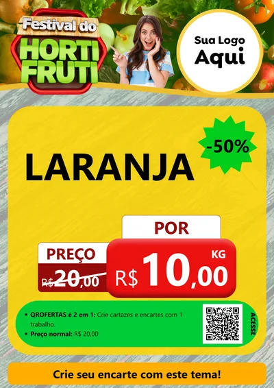 Modelo de Cartaz para Cartaz A4 Vertical