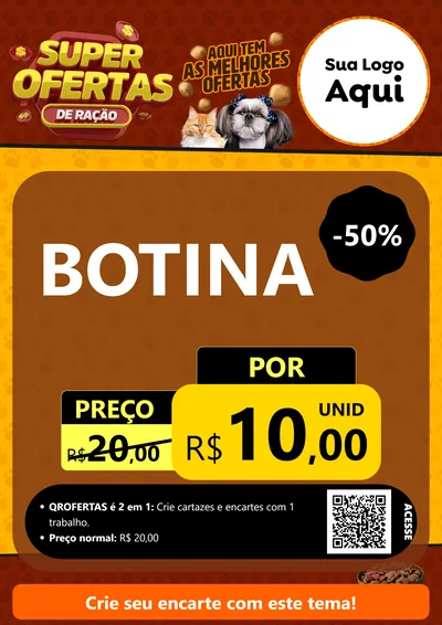 Modelo de Cartaz para Cartaz A4 Vertical