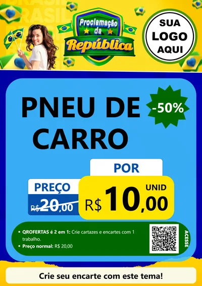 Modelo de Cartaz para Cartaz A4 Vertical