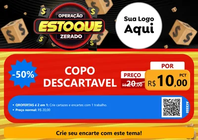 Modelo de Cartaz para Cartaz A4 Horizontal