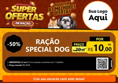 Modelo de Cartaz para Cartaz A4 Horizontal