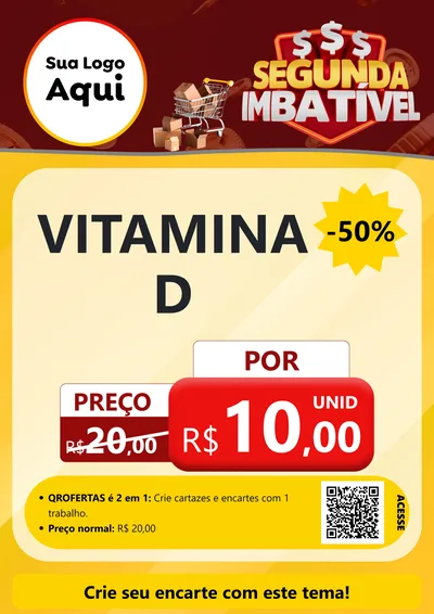 Modelo de Cartaz para Cartaz A4 Vertical
