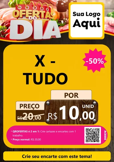 Modelo de Cartaz para Cartaz A4 Vertical