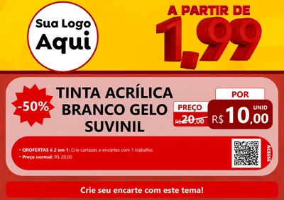 Modelo de Cartaz para Cartaz A4 Horizontal