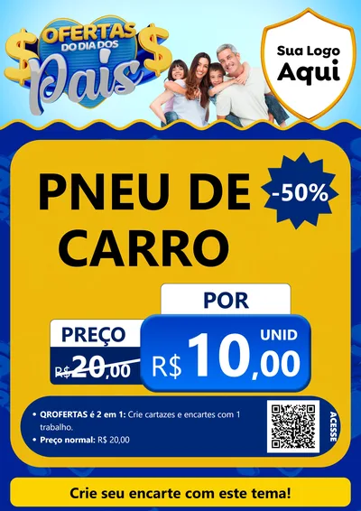Modelo de Cartaz para Cartaz A4 Vertical