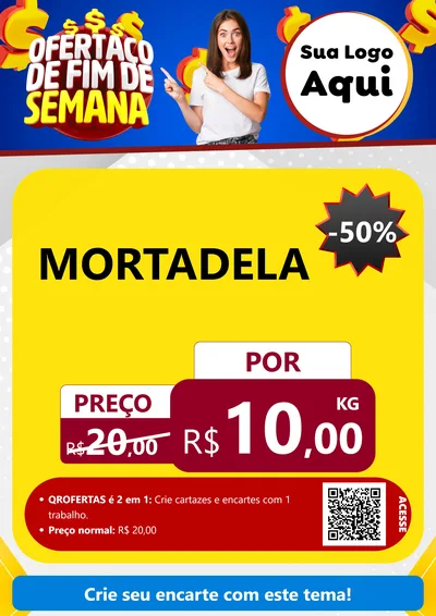 Modelo de Cartaz para Cartaz A4 Vertical