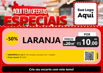 Modelo de Cartaz para Cartaz A4 Horizontal