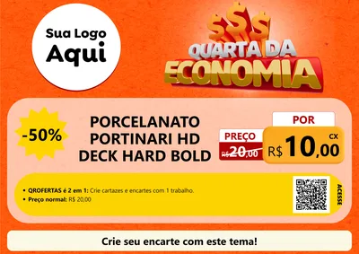 Modelo de Cartaz para Cartaz A4 Horizontal