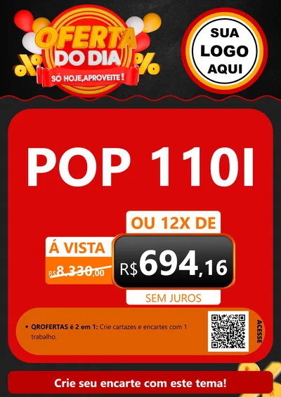 Modelo de Cartaz para Cartaz A4 Vertical