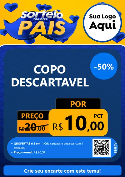 Modelo de Cartaz para Cartaz A4 Vertical