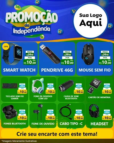 Modelo de Rede Social para Feed Instagram com o tema Promoção da Independência para Informática