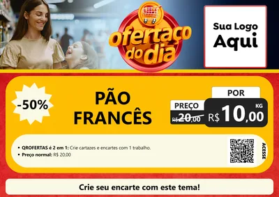 Modelo de Cartaz para Cartaz A4 Horizontal