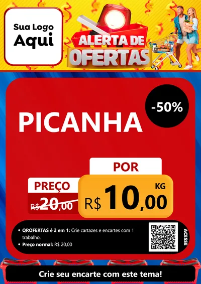 Modelo de Cartaz para Cartaz A4 Vertical