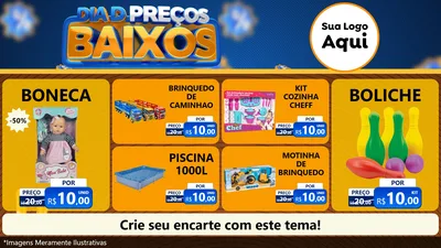 Modelo de TV para TV Horizontal com o tema Dia D Preço Baixo para Brinquedos