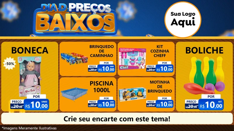 Modelo de TV para TV Horizontal com o tema Dia D Preço Baixo para Brinquedos