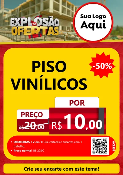Modelo de Cartaz para Cartaz A4 Vertical