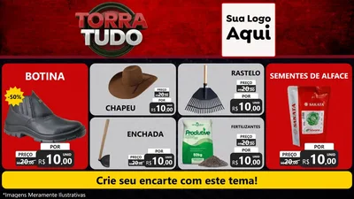 Modelo de TV para TV Horizontal com o tema Torra Tudo para Agropecuária