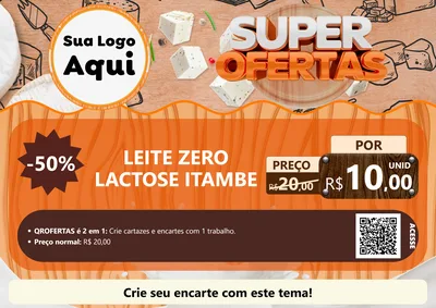 Modelo de Cartaz para Cartaz A4 Horizontal