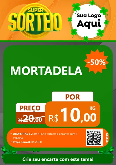 Modelo de Cartaz para Cartaz A4 Vertical