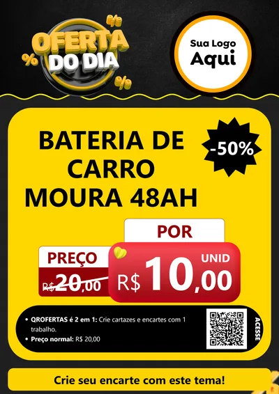 Modelo de Cartaz para Cartaz A4 Vertical