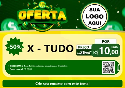 Modelo de Cartaz para Cartaz A4 Horizontal