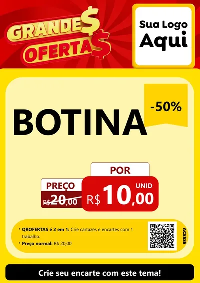 Modelo de Cartaz para Cartaz A4 Vertical