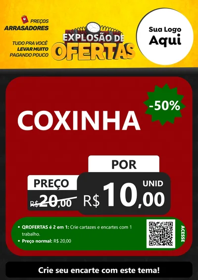 Modelo de Cartaz para Cartaz A4 Vertical