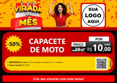 Modelo de Cartaz para Cartaz A4 Horizontal