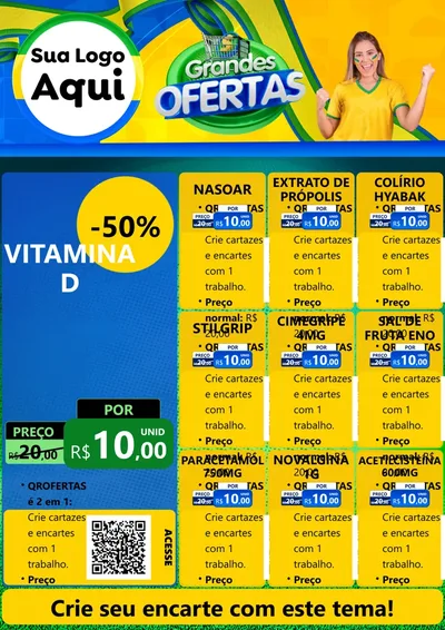 Modelo de Cartaz para Cartaz A4 Vertical
