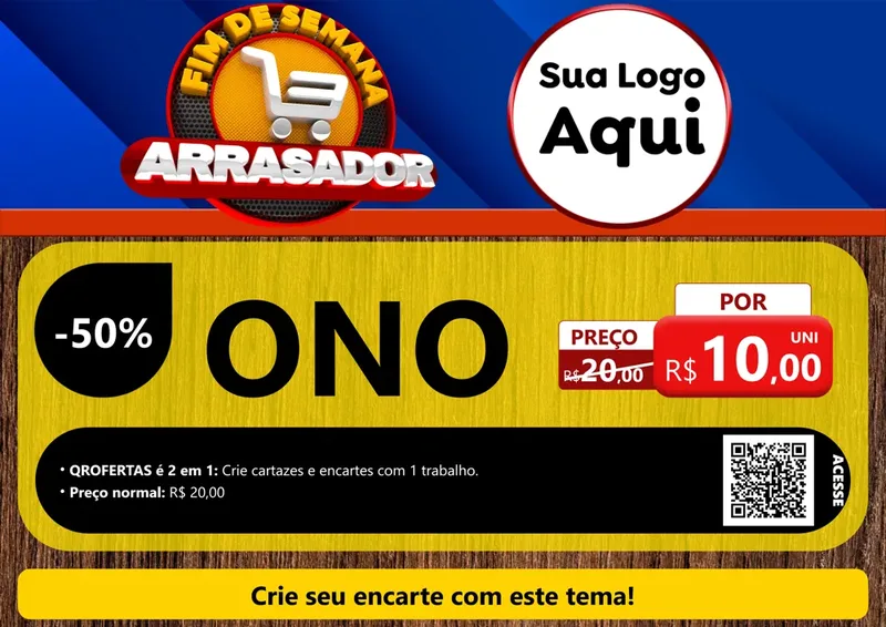 Modelo de Cartaz para Cartaz A4 Horizontal com o tema Fim De Semana Arrasador para Óticas