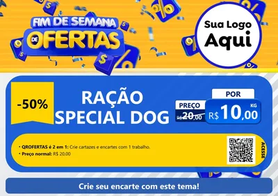 Modelo de Cartaz para Cartaz A4 Horizontal
