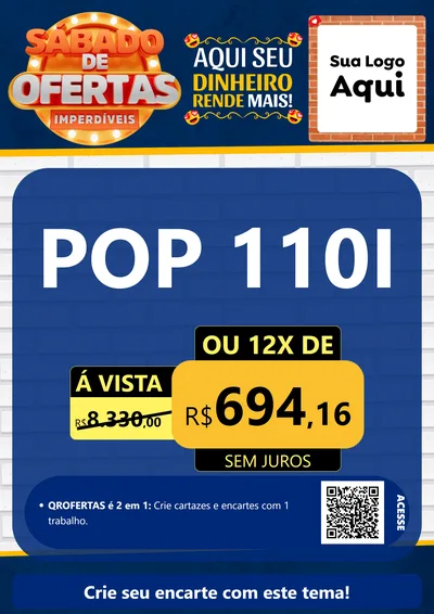 Modelo de Cartaz para Cartaz A4 Vertical