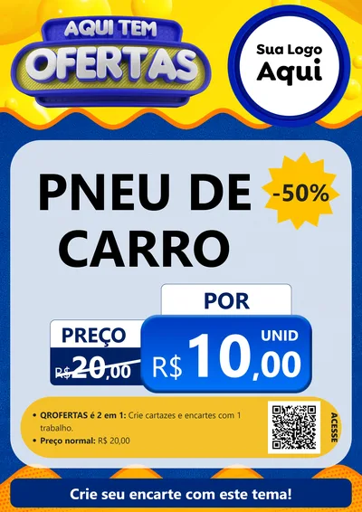 Modelo de Cartaz para Cartaz A4 Vertical