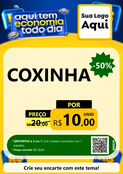 Modelo de Cartaz para Cartaz A4 Vertical