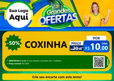 Modelo de Cartaz para Cartaz A4 Horizontal