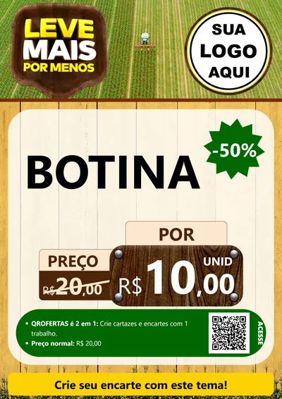Modelo de Cartaz para Cartaz A4 Vertical