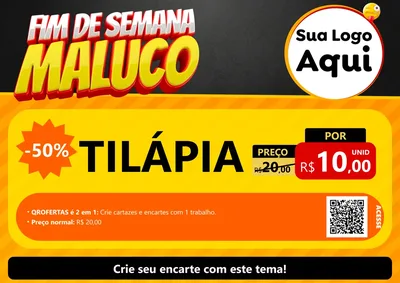 Modelo de Cartaz para Cartaz A4 Horizontal