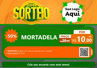 Modelo de Cartaz para Cartaz A4 Horizontal