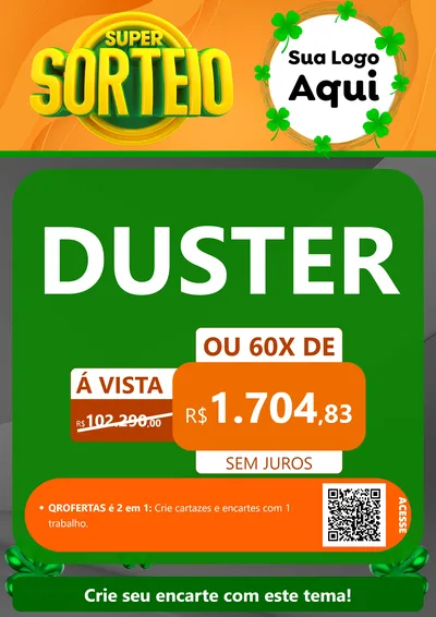Modelo de Cartaz para Cartaz A4 Vertical