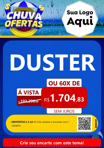 Modelo de Cartaz para Cartaz A4 Vertical