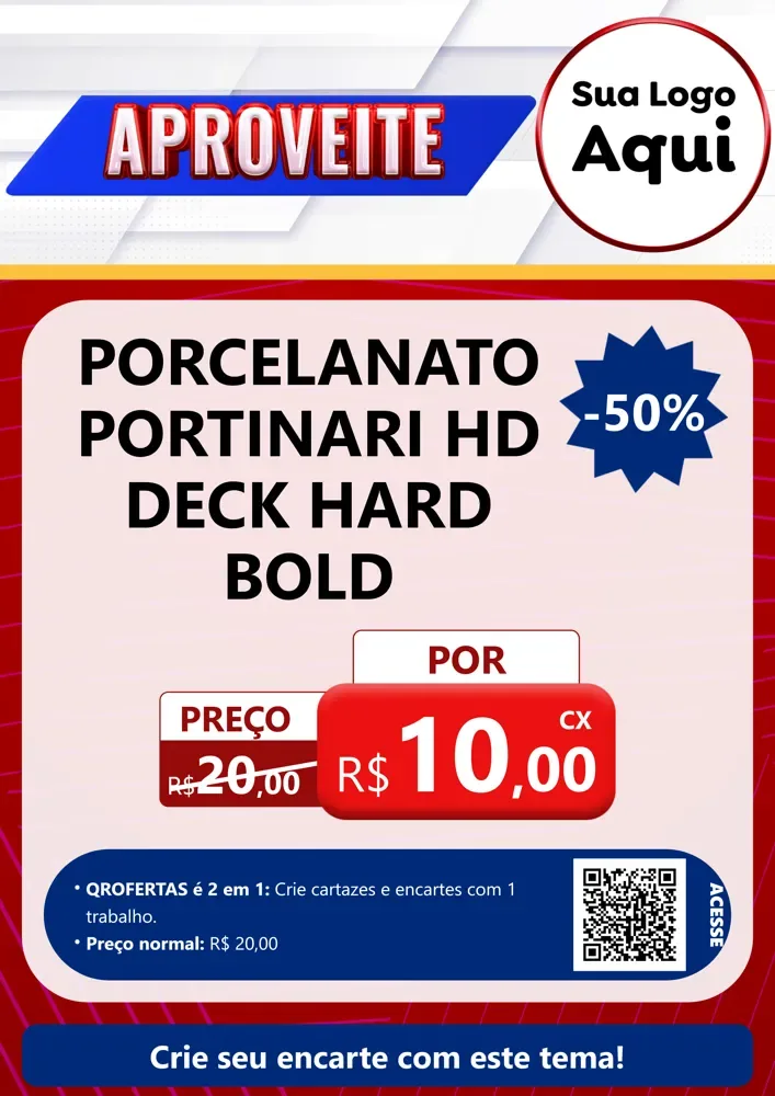 Modelo de Cartaz para Cartaz A4 Vertical com o tema Aproveite para Pisos e revestimentos