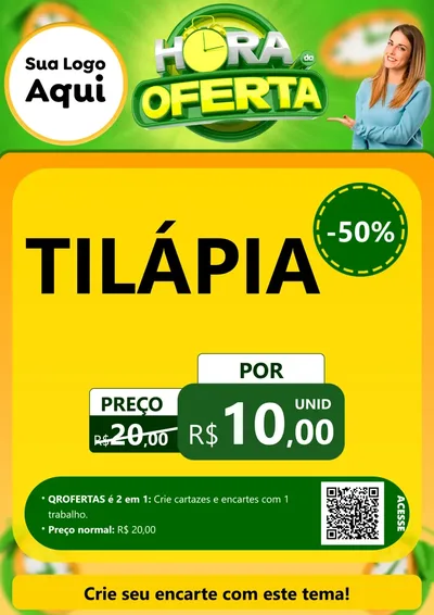 Modelo de Cartaz para Cartaz A4 Vertical