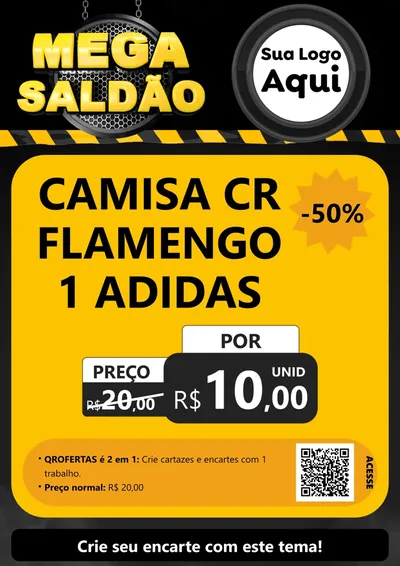 Modelo de Cartaz para Cartaz A4 Vertical