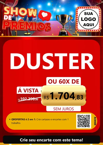 Modelo de Cartaz para Cartaz A4 Vertical