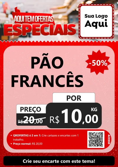 Modelo de Cartaz para Cartaz A4 Vertical