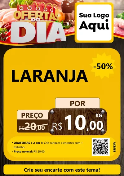 Modelo de Cartaz para Cartaz A4 Vertical