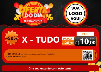 Modelo de Cartaz para Cartaz A4 Horizontal