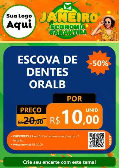 Modelo de Cartaz para Cartaz A4 Vertical